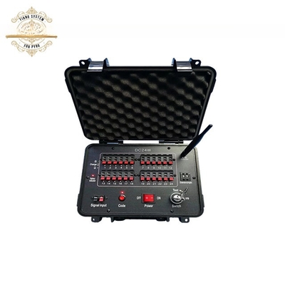 12 Channel Stage Special Effect Base Ασύρματος τηλεχειριστήρας Σιντριβάνι Ψυχρό πυροτεχνήματα Σύστημα πυροβολισμού