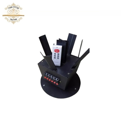 IP55 περιστρεφόμενο πυροτεχνήματα πηγές μηχανή ασύρματη διαδοχική τηλεχειριστήριο 500m πυροτεχνήματα σύστημα πυροδότησης