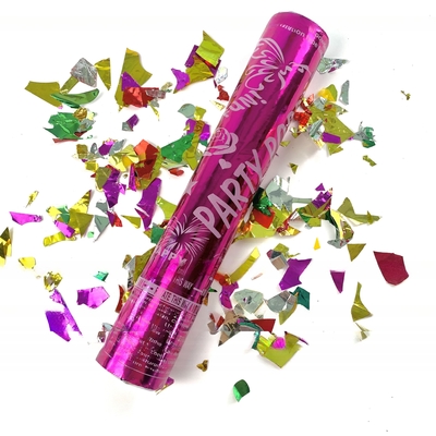 Στάγελι Πολυχρωματικό φύλο αποκαλύπτει Poppers Confetti φύλο κανόνια