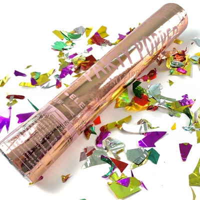Στάγελι Πολυχρωματικό φύλο αποκαλύπτει Poppers Confetti φύλο κανόνια