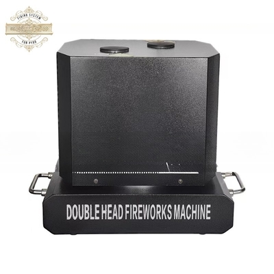 Δύο κεφαλές Titanium Powder Sparkler Machine για θεαματικές οθόνες σκηνής