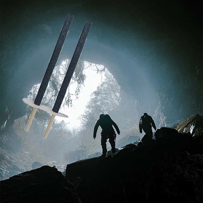 Χριστουγεννιάτικο πάρτι Essential WAX φακό με ξύλινο λαβή κερί από επαγγελματικό χρόνο καύσης των 60 λεπτών