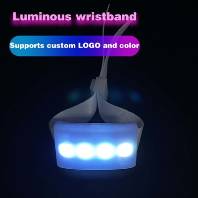 Πάρτυς Μεγάλα Events Custom LOGO Light Up Wristbands Απομακρυσμένα ελεγχόμενα LED λαμπερά βραχιόλια