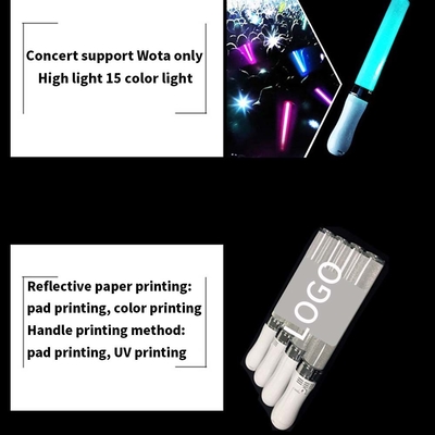Ακρυλικό μίνι LED Stick με περιστρεφόμενο διακόπτη Custom Laser Logo Mini Glow Led Ακρυλικό μίνι LED Stick Led Pen Light