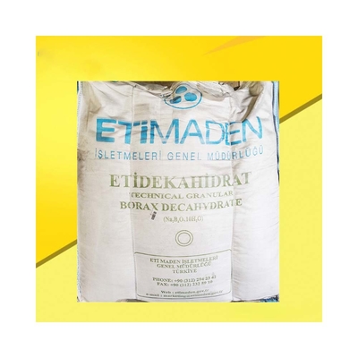 25kg σακούλα λευκών κόκκων Βοράξ δεκαϋδρικό και άνυδρο για γεωργία