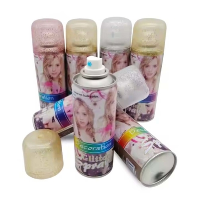 Πάρτι Glitter Spray Instant Hair Color Spray Για πάρτι Φεστιβάλ OEM αναμένεται